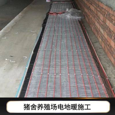 暖烨养殖场发热线 石墨烯电地暖助力养蛇养猪高效越冬